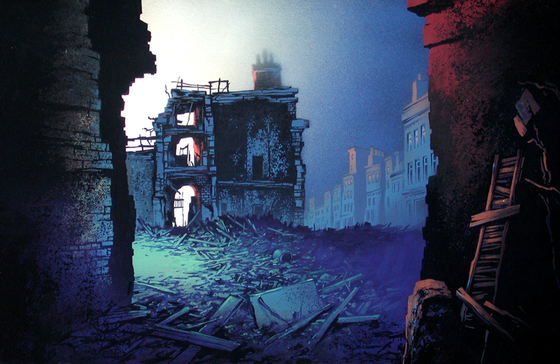 Illustration for article titled Stunning Concept Art For Spielberg's Animated Cats Movie That Never Was